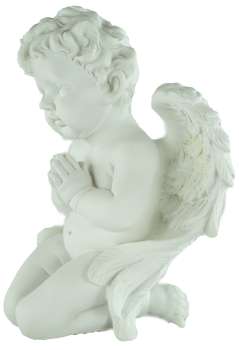 Lieblicher Engel betend groß ca. 30 cm - Dekoration